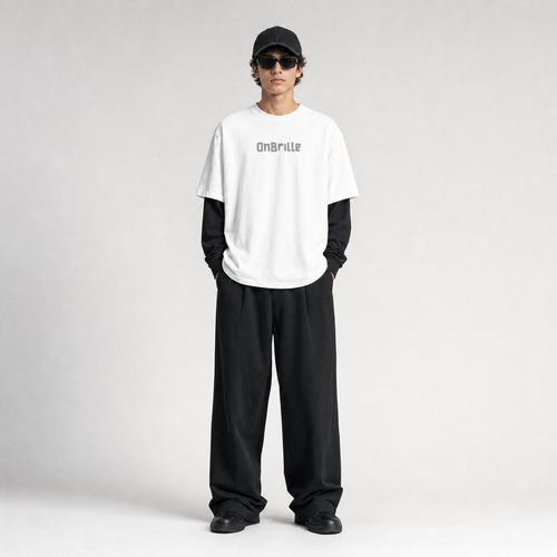 OnBrille Contrast Sleeve Tee