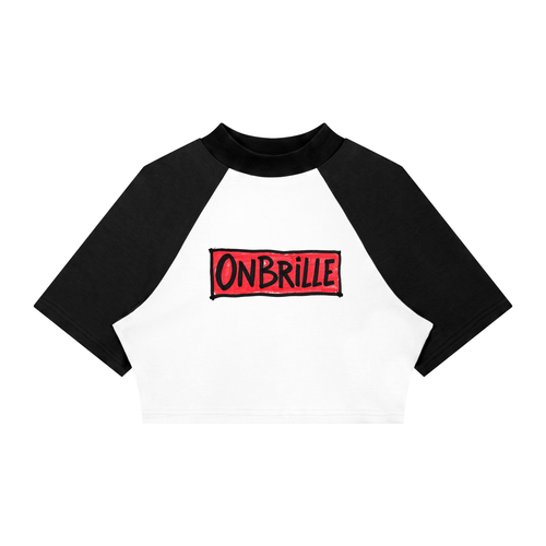 OnBrille Color Block Crop Tee