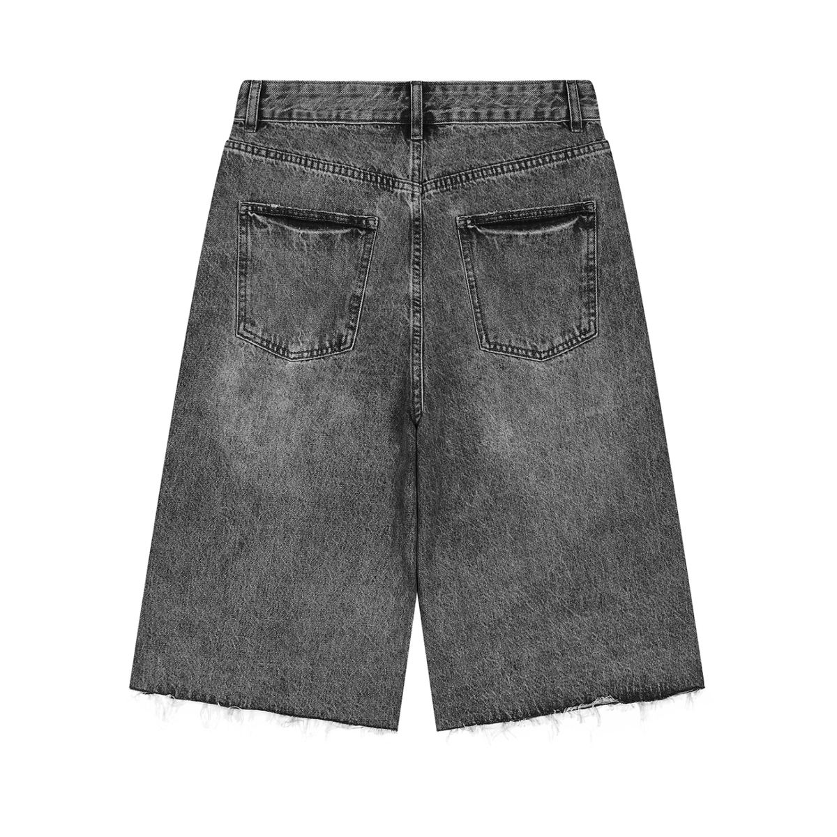 OnBrille Wide Leg Denim Shorts